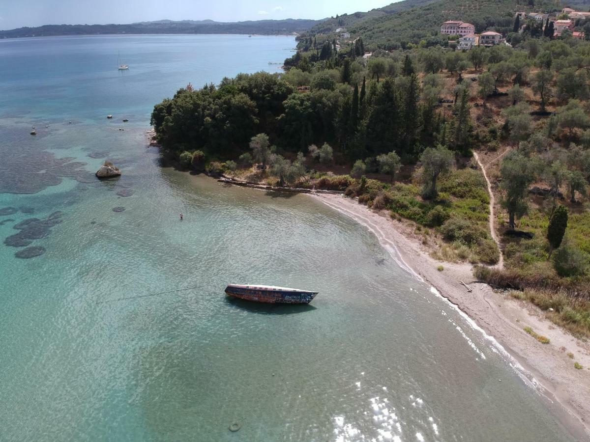 Corfu Seaview Maisonette - Sopra Il Mare Petriti  ภายนอก รูปภาพ
