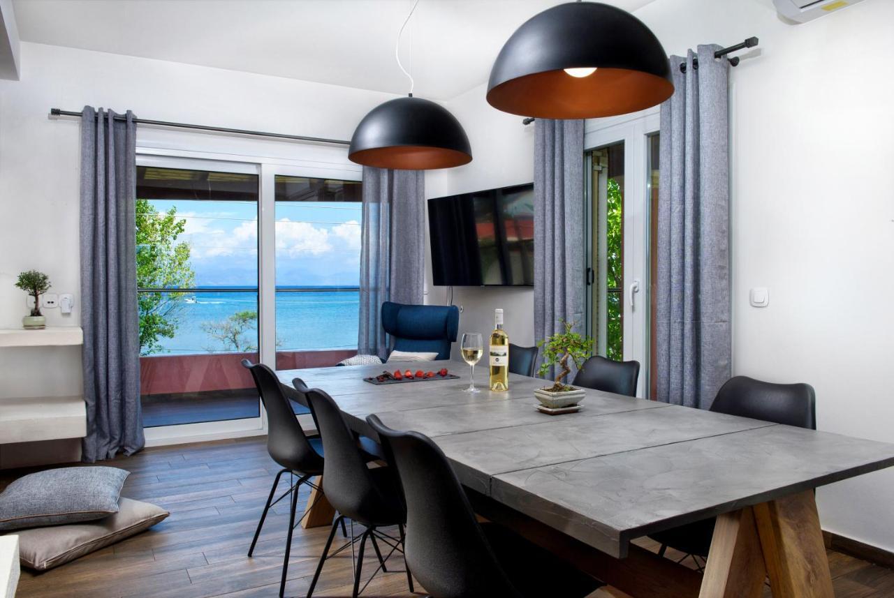 Corfu Seaview Maisonette - Sopra Il Mare Petriti  ภายนอก รูปภาพ