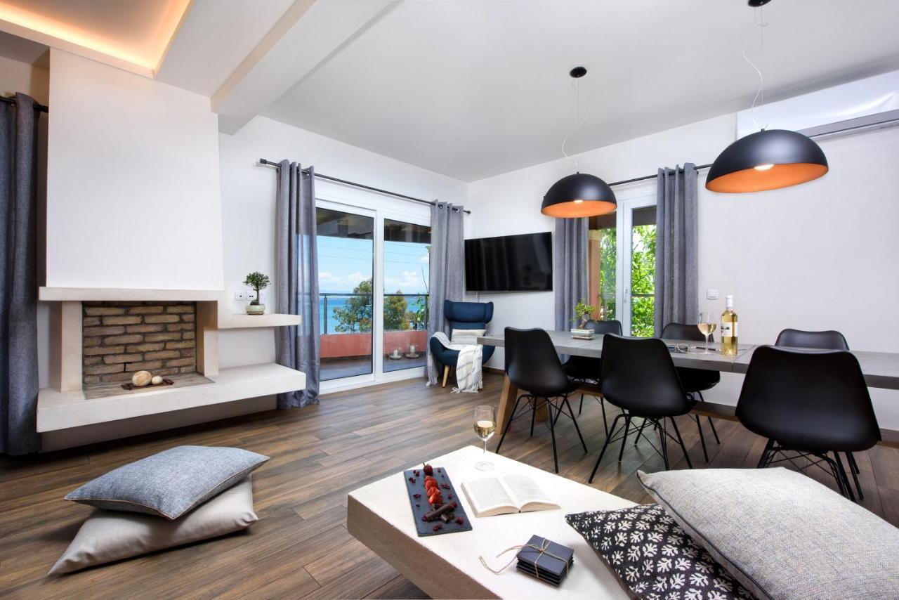 Corfu Seaview Maisonette - Sopra Il Mare Petriti  ภายนอก รูปภาพ